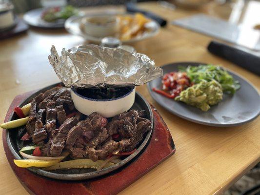 Fajita's- Steak This dish was amazing! Steak was so tender and flavorful! Just wonderful!