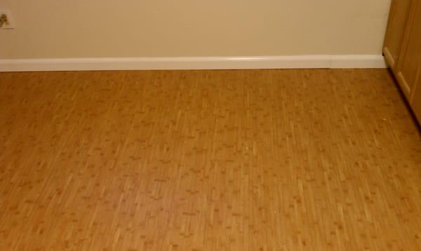 after laminate floor