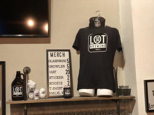 We have tons of merch!