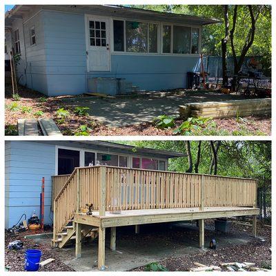 Before and after of some our recent jobs!