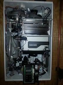 Inside look at a Navien tankless water heater