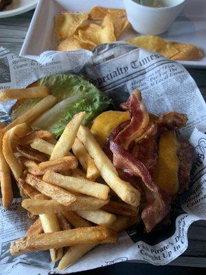 Cheddar and Bacon Burger