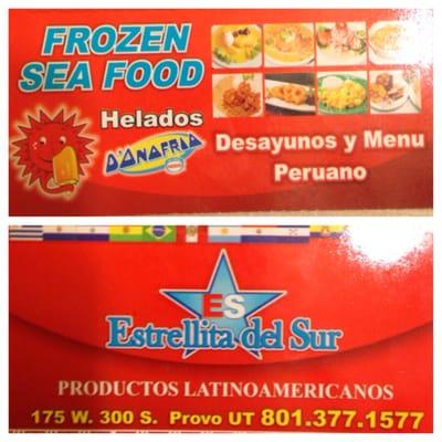 They have AWESOME peruvian products, they also serve breakfast on Saturdays, and lunch and dinner during the week!