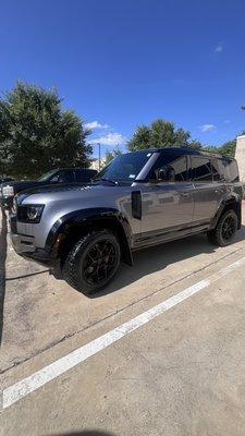 Detailing of Range Rover in Dallas- Fort Worth, TX