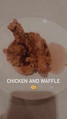 Chicken and waffle