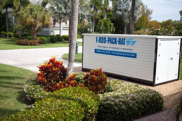 1-800-PACK-RAT is the simplest way to move or store your stuff in the Jacksonville area.