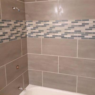 Tile and Mosaic Tub walls