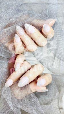 Gel- X extension, made fingers even the whole hands longer and slimmer