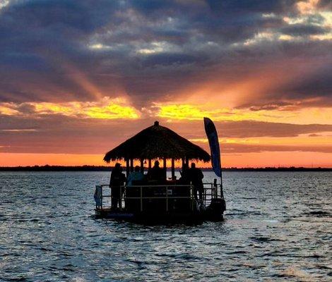 Tiki cruise #one floating tiki bar in pine island!