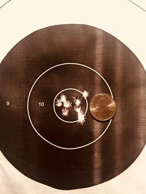 I'm happy with the AR upper they assembled for me. Here's my 10 shot group at 100 yards. Lov'n it!