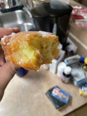 Lemon "Filled" doughnut