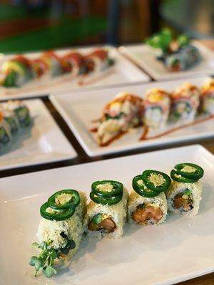 Crunchy Spicy Salmon Roll