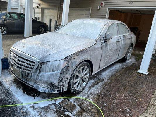 We power wash your car!!