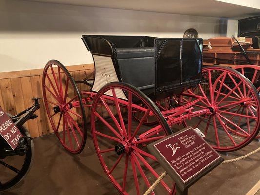 The first golf cart?  So interesting.