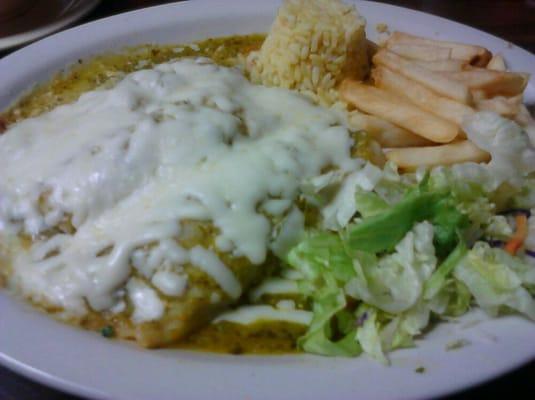 Shrimp Enchiladas ! Yum !! :)