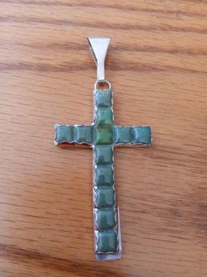 Green Turquoise Cross