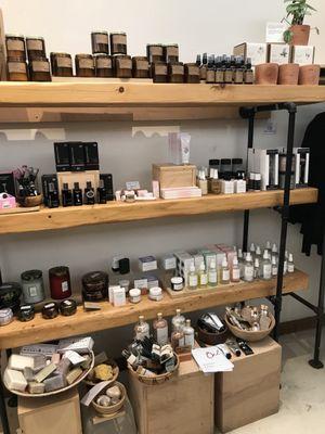 Soaps, candles, oils