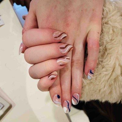 Dip Powder Tips With Gel Color