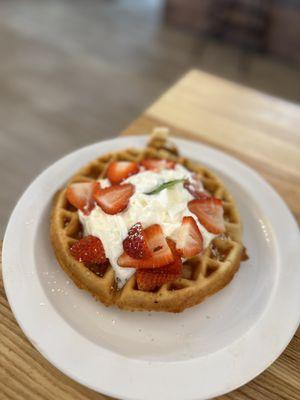 A la Carte waffle ~