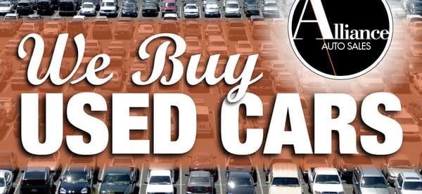 We Buy Used Cars