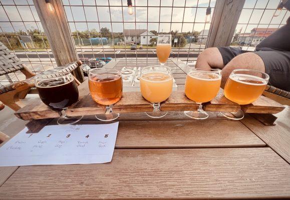 Beer flight