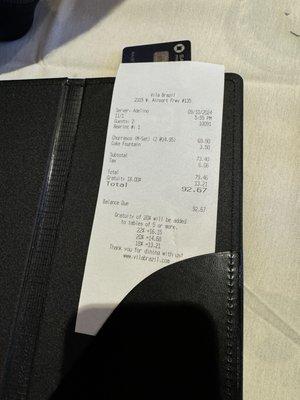 Pricing and the auto gratuity