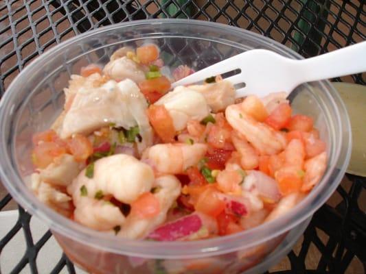 fish & shrimp ceviche