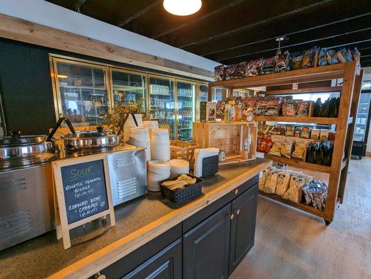 Maine Market interior.