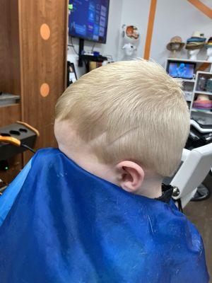 Toddler cut