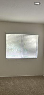 These blinds turned out great, that I needed to have replaced. Jim helped me match the color to the other existing ones in my home.