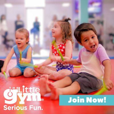 Fun Pre-K Gym Classes at The Little Gym of Gilbert.  Ages 3 to 5 years old.  $15 introductory class to try us before enrolling!