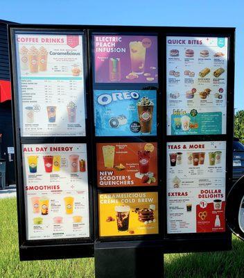 Drive-Thru Menu