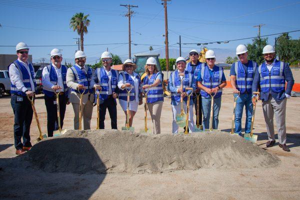 Groundbreaking at Skyline in Indio, CA