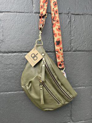 Exquisite leather crossbody handbags from Allison Burns. Made in LA. A MUST have bag! Choose your own strap to make it uniquely yours