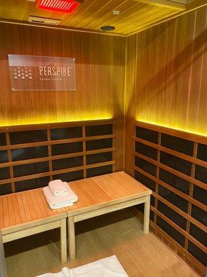 Your private sauna room