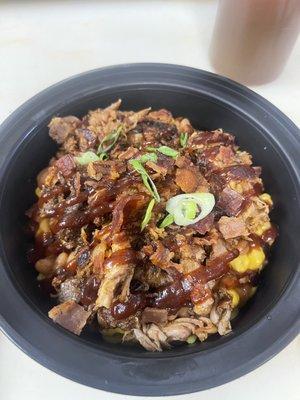 Pulled pork bowl