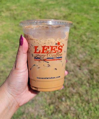 High 80s outside calls for iced coffee but why do they never ever fill it all the way...