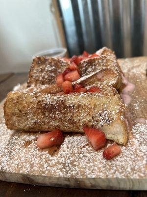 Strawberry French toast