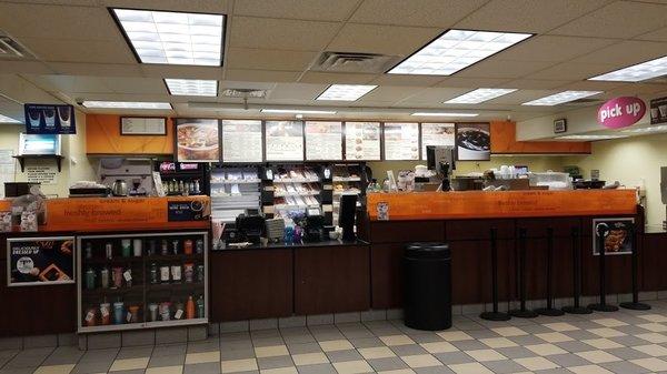 Inside of the best Dunkin' Donuts