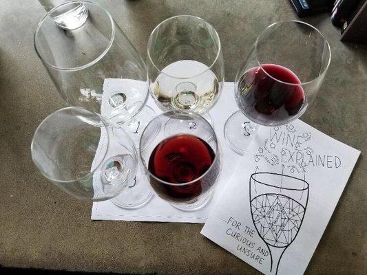 Look at the fun study guide! This is from the wine for beginners.