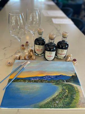 Sip & Paint ... Tiburon Sunset