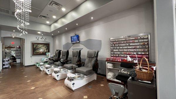 Inside of our salon