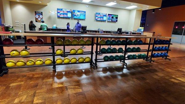 Bowling area.