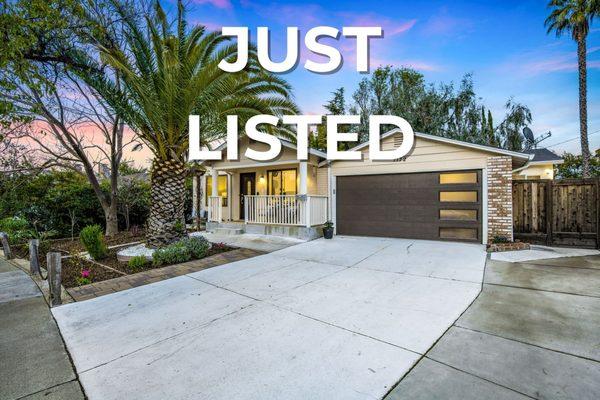 Just listed in Cupertino! We helped our clients prepare, paint, stage, and get professional photography to showcase their beautiful home.