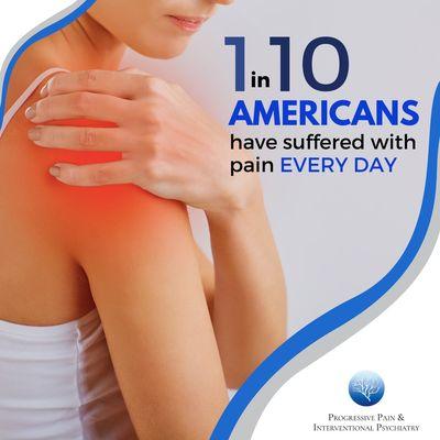 Don't let your pain control your life, give us a call today.