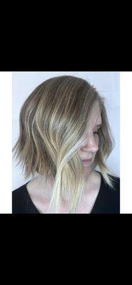 Blonde balayage