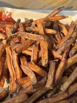 These are regular fries not sweet potatoe fries.