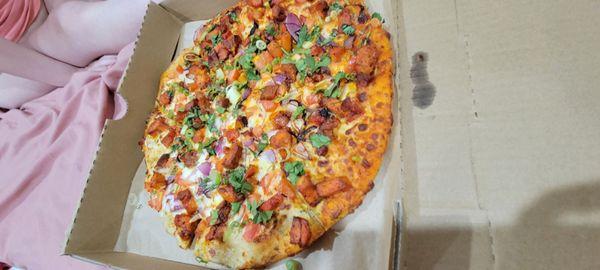 Bombay Curry Pizza