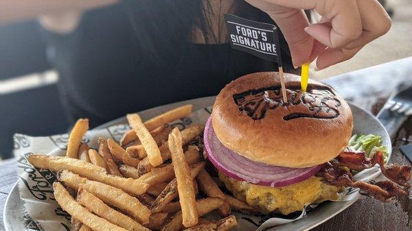 The Ford's Signature Burger