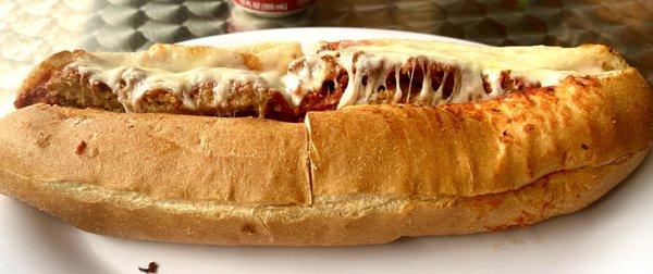 Veal Parmigiano Sub